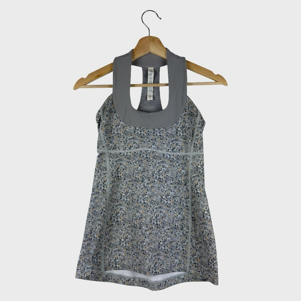Lululemon Athletica Multicolored Scooped-Neck Tank Top